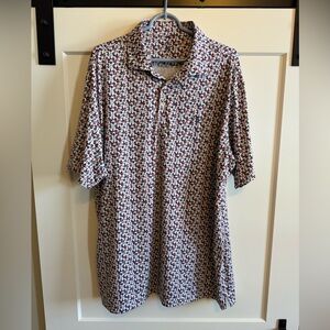 Rhoback Print Polo - XXL - Cowboy Themed